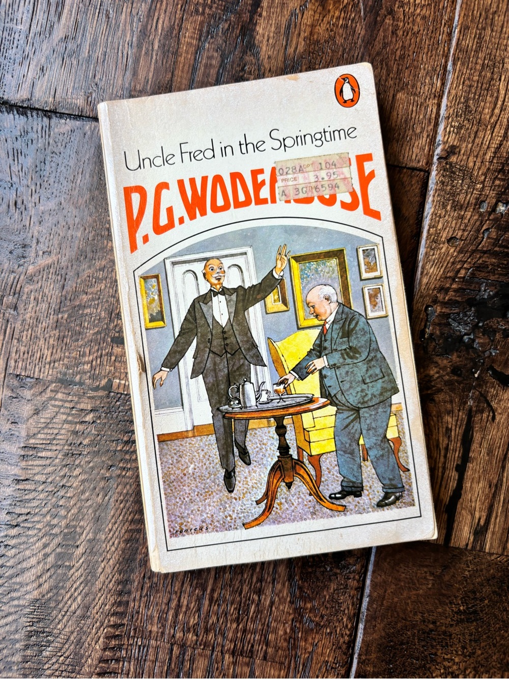 Vintage Uncle Fred in the Springtime paperback book P. G. Wodehouse